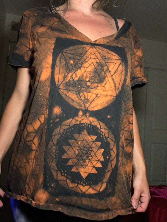 Bleach dye top