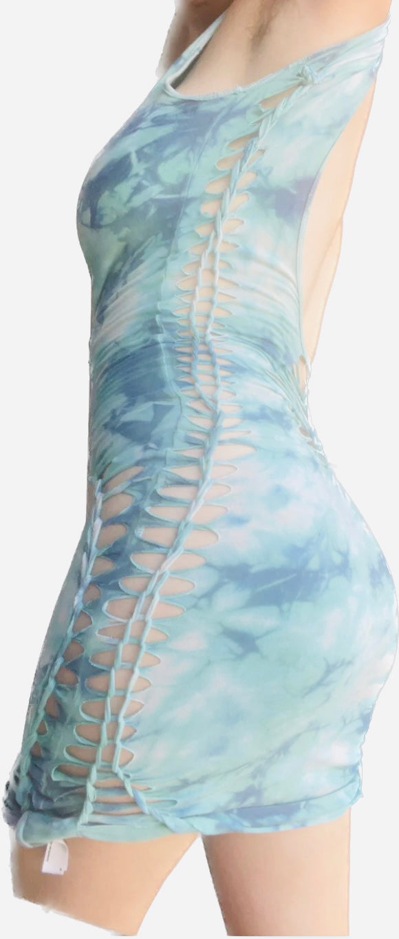 Blue skies dress